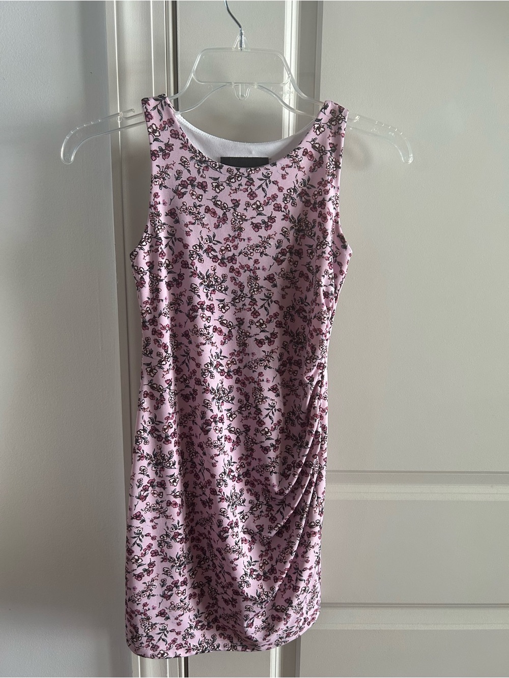 Vintage Un Deux Trois Floral Midi Dress Size 12 Girls Y2K